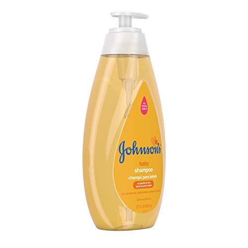 Johnson's Baby Shampoo with Tear-Free Formula, Hair Shampoo for Baby's Delicate Scalp & Skin Gently Washes Away Dirt & Germs, Free of Parabens, Phthalates, Sulfates & Dyes, 27.1 fl. oz