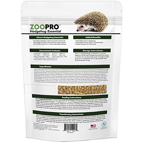 Hedgehog Essential 1.75 lb - Chicken Kibble with Mealworms