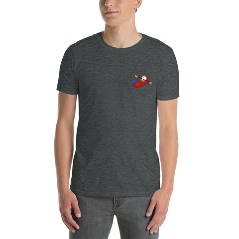 Men's T-Shirt | Kayaking Hedgehog Graphic