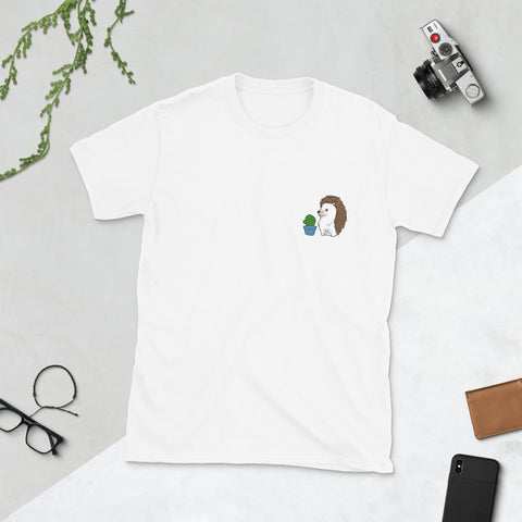 Unisex T-Shirt | Hedgehog Cactus Graphic